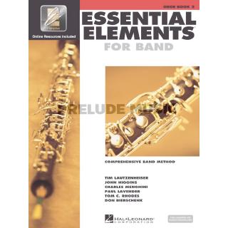 ESSENTIAL ELEMENTS FOR BAND – BOOK 2 WITH EEI Oboe (HL00862589)