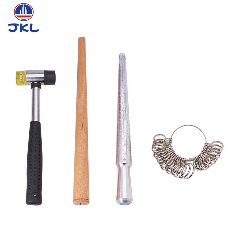 Ready Stock 4 Sets Ring Mandrel Jewelry Sizer Tool And Rubber Jewelers COD wiubjiofd12.th