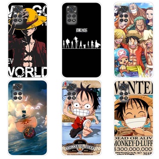 เคส เสี่ยวมี่ Xiaomi Redmi Note 11S Note 11 4G Case การ์ตูน One Piece เคสซิลิโคน Soft TPU โทรศัพท์มือถือ Back เคส