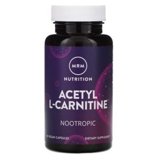 MRM, Acetyl L-Carnitine, 500 mg, 60 Vegan Capsules