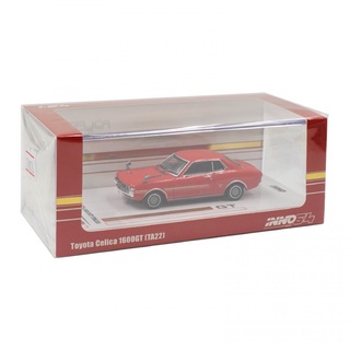 Inno64 IN64-1600GT-RED 1/64 TOYOTA CELICA 1600 GT TA22 RED DIECAST SCALE MODEL CAR