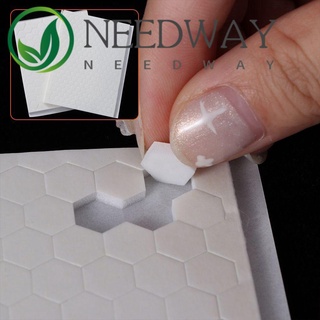 Needway กาวโฟม ลายจุด 3D สีขาว สําหรับตกแต่งสมุดภาพ งานฝีมือ DIY