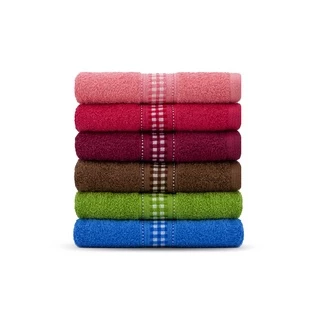 Frolina ผ้าขนหนูเช็ดตัว ขนาด 27x54 นิ้ว รุ่น Tartan