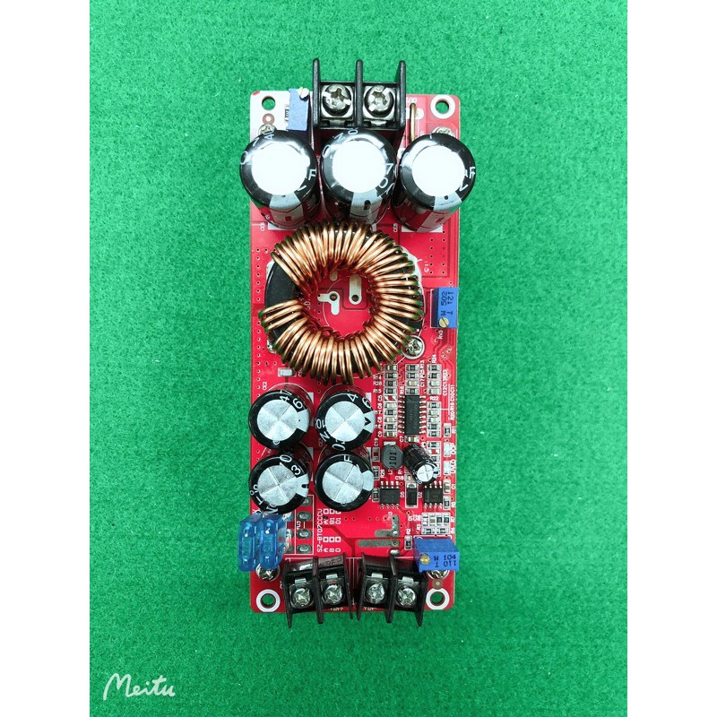โมดูลstep upDCเข้า10V-60VออกDC12V-83V 1200W