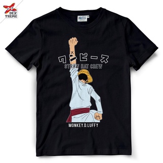 เสื้อยืดวันพีช One piece 1298-BK : LUFFYเสื้อยืด