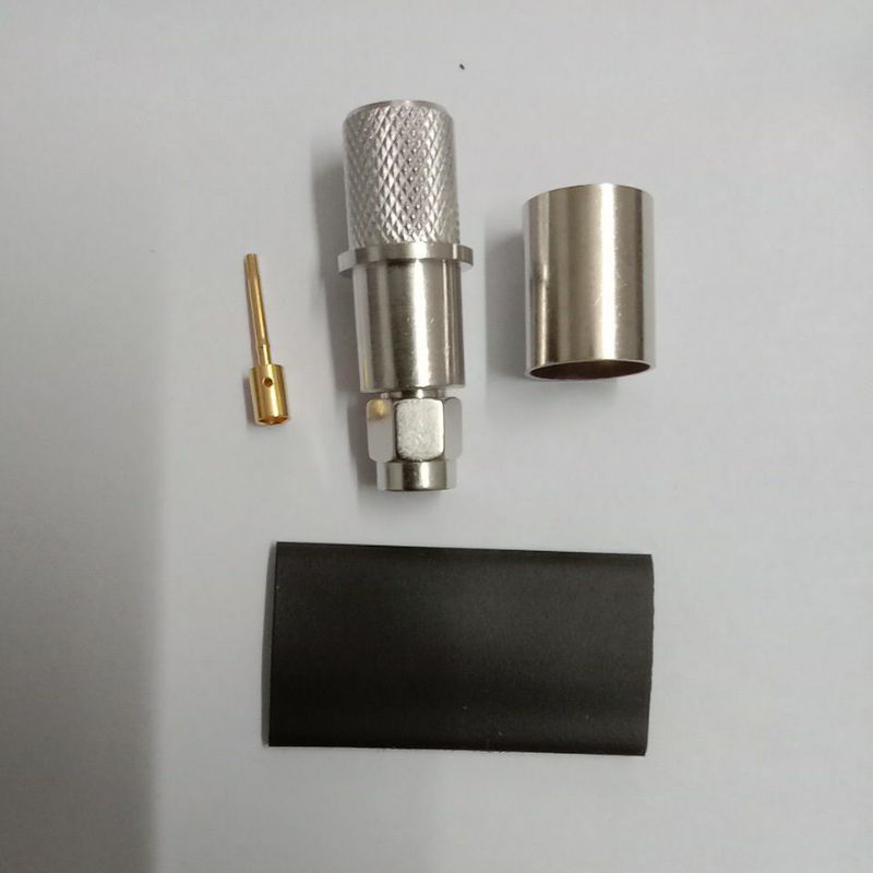 ขั้วต่อ RP SMA ตัวผู้สําหรับ LMR400 RG8U 7DFB 50-7