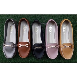 Size 36-45 รองเท้าคัทชู หนังนิ่ม Big Size Lily Shoes