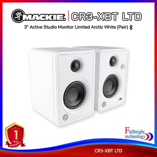 Mackie CR3-XBT (LTD) 3" Active Studio Monitor Limited Arctic White (Pair) ลำโพงบลูทูธรุ่นลิมิเต็ด อิดิชั่น สีขาว คุณภาพลำดับสตูดิโอ รับประกันศูนย์ไทย 1 ปี