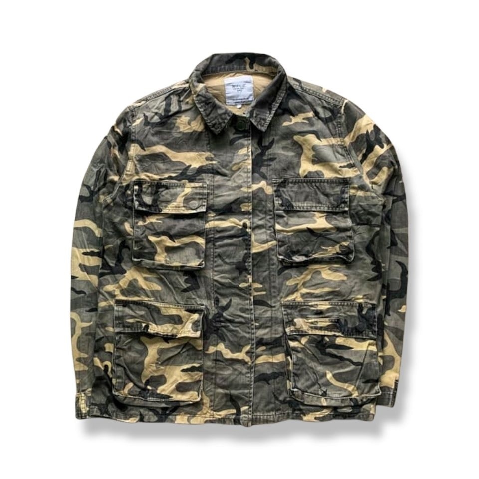 camo zara jacket