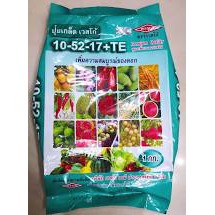 ปุ๋ยเกล็ด โกรแม็กซ์ 10-52-17 20 กิโล -Gromax Flake Fertilizer 10-52-17 20 kg
