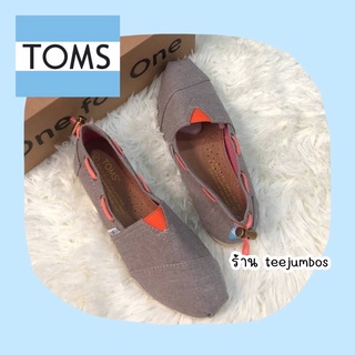 รองเท้า TOMS Original 🌵🍄 สินค้าพร้อมส่ง แบบมีเชือก 🦾🦿🧑🏽‍🎤🦧