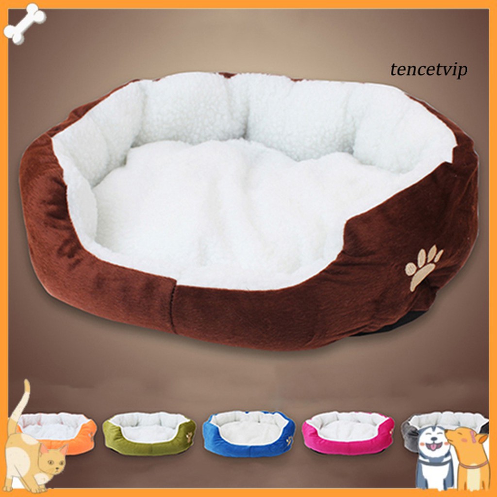 [Vip]Pet Dog Bed Winter Warm Soft Pad Bed Pet Cushion Mat