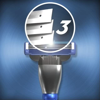 ยิลเลตต์ มัคทรี เทอร์โบ ใบมีดโกน แพ็ค 2 ชิ้น Gillette Mach3 Turbo Blade 2 Cartridges Refills