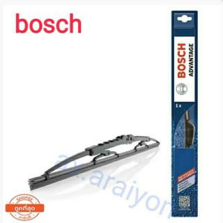 ใบปัดน้ำฝน WIPER ADVANTAGE  U-HOOK ทุกขนาด  BOSCHแท้ 100% 1ใบ