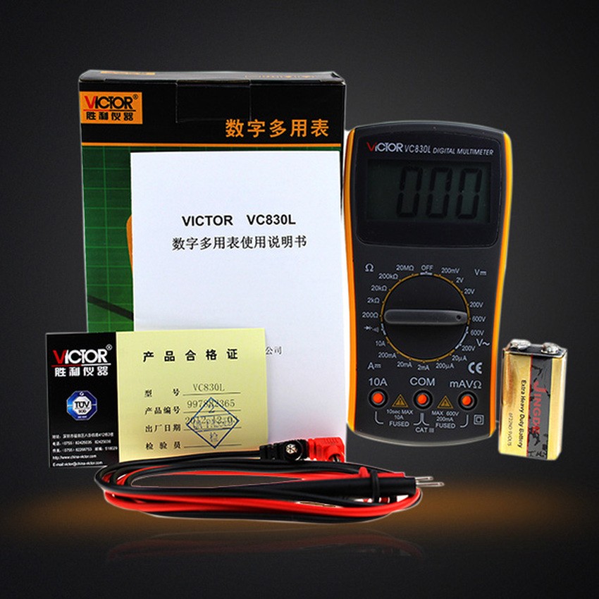 VICTOR Digital Multimeter VC830L arduino ThaiPick