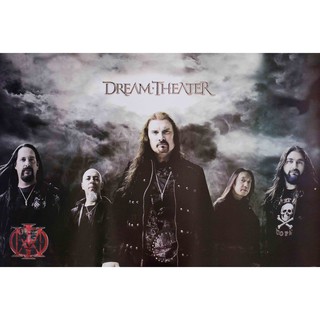 โปสเตอร์ รูปถ่าย วง ดนตรี ร็อก ดรีมเธียเตอร์ Dream Theater 1988 POSTER 24”x35” Inch Progressive Rock American Music V1