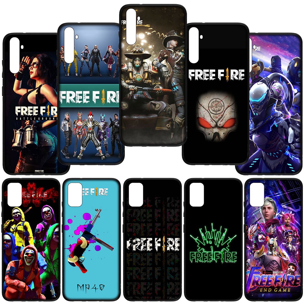 ปลอกอ่อน OPPO A16 A74 F19 A17 A16S A94 4G A95 5G ป้องกัน TPUCover EE-DB28 ฟรี Fire เกมตลกซิลิโคนเคสโ