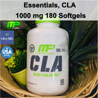 ซีแอลเอ CLA 1000 mg 180 Softgels - MusclePharm