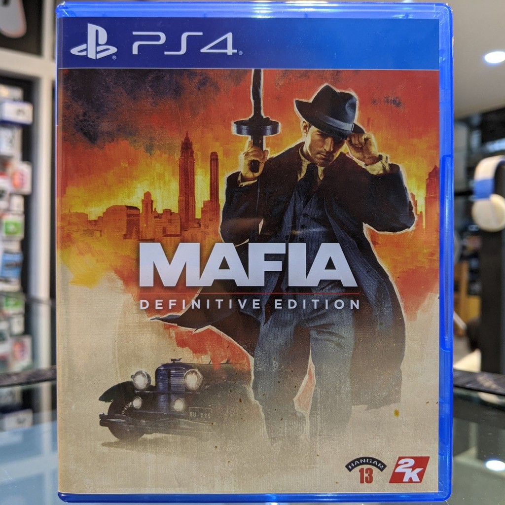 (ภาษาอังกฤษ) มือ2 Mafia Definitive Edition แผ่นเกมPS4 แผ่นPS4 มือสอง (เล่นกับ PS5 ได้)