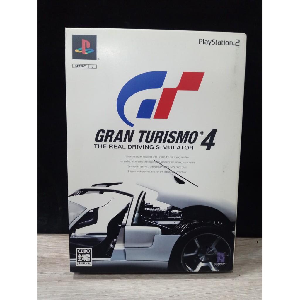 แผ่นแท้ [PS2] Gran Turismo 4 (Japan) (SCPS-17001 | 19252) (PBPX-95601) GT