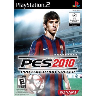 Pro Evolution Soccer 2010 PS2 แผ่นเกมส์ps2 PES2010 แผ่นเกมเพล2 เกมps2 เกมบอลวินนิ่ง