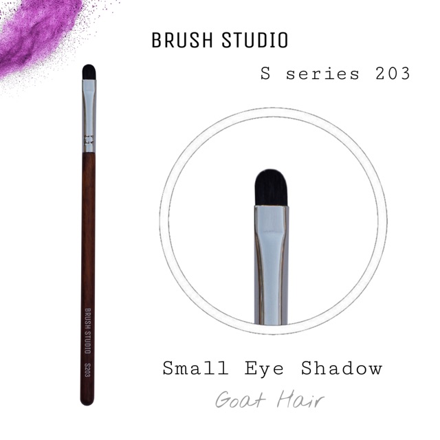 Brush Studio S Series 203 : Small Eye Shadow แปรงแต่งตาขนาดเล็ก | Shopee  Thailand