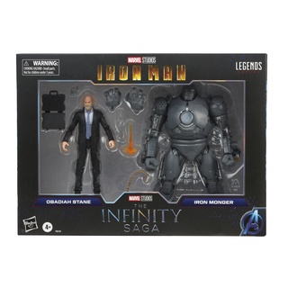 Hasbro Marvel Legends Series Obadiah Stane and Iron Monger Avengers Infinity Saga 6-inch Scale Figure