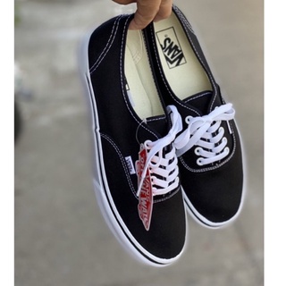 🔥จัดโปรส่งฟรี 🔥รองเท้า Vans Authentic black รองเท้าผ้าใบพร้อมส่ง