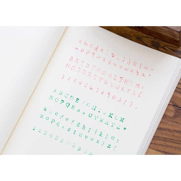 🐻พร้อมส่ง📦 ตัวปั๊ม/ตรายาง ตัวอักษรภาษาอังกฤษ A-Z (70 ชิ้น)