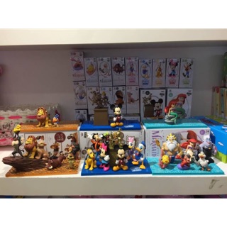 Disney Characters MEGA World Collectable Figure ชุดโมเดล Mickey Mouse &amp; Friends ชุด The Little Mermaid ชุด The Lion king