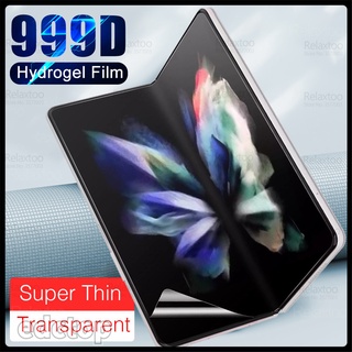 Samsung Galaxy Z Fold3 Flip3 5GFull Curved Hydrogel Film Fold Flip 3 Soft Guard Armor Protective Screen Protector