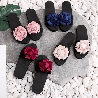 Fashion Shoes Women Summer Beach Sandals Flower Slippers