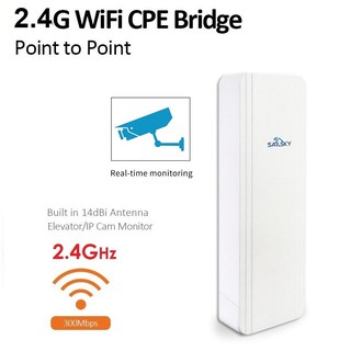 CPE Outdoor 300Mbps 2.4GHz Access Point / WISP / Repeater / Bridge