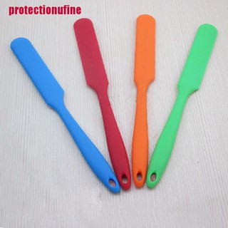 [protectionufine]Long Silicone Brush Sugarcraft Spatula Mixing Cream Butter Scraper Baking Tool