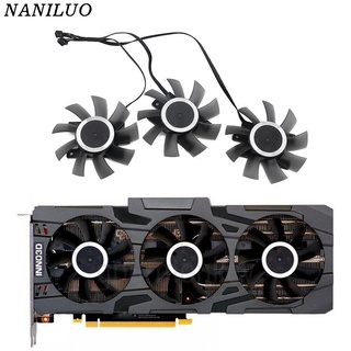 Original for INNO3D RTX2080ti RTX2080 11GB GAMING OC X3 Graphics card cooling fan CF-12815S DC12V 0.28A Only Fans