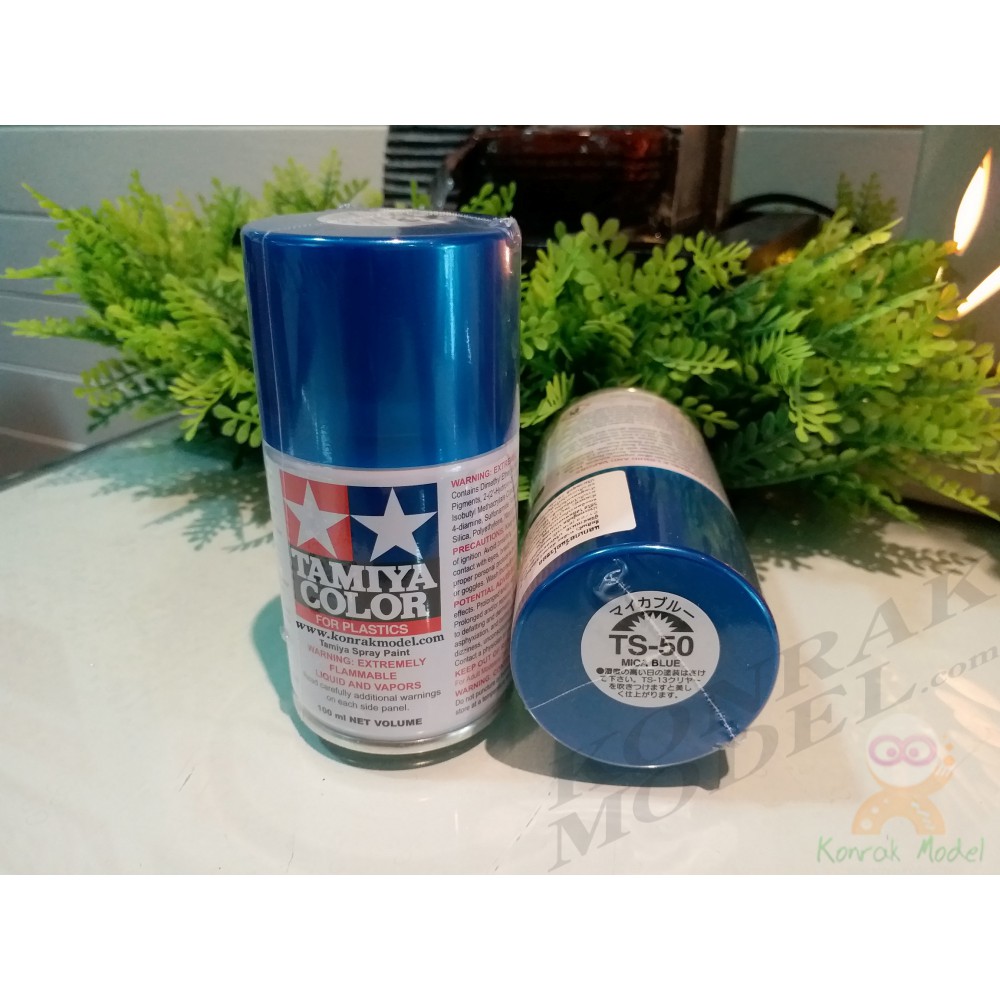 สีสเปย์ Tamiya Ts 50 Mica Blue 100ml Shopee Thailand