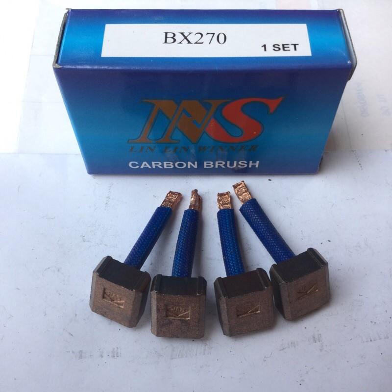 แปรงถ่านไดสตาร์ทโตโยต้า BX270 วีออส,อัลติส,โคโรล่า Toyota Vios Altis Corolla AE100_ขนาด 6.5x13x15 mm