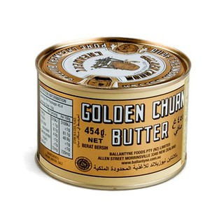 เนยถังทอง ชนิดเค็ม GOLDEN CHURN Pure Creamery Butter 454g