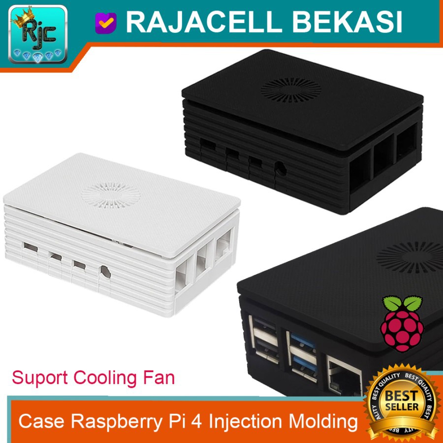 เคสคุณภาพสูง Raspberry Pi 4 รุ่น B Pi 4B กล่องฉีด