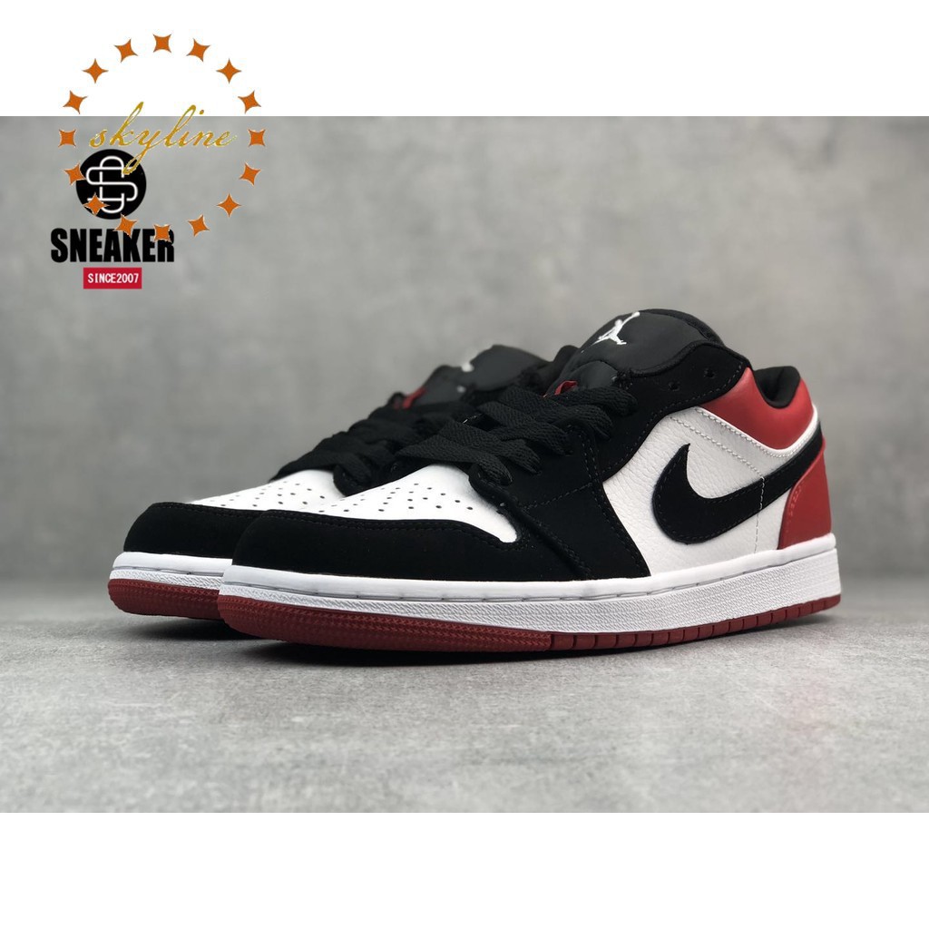 Nike Jordan 1 Low Black Toe ถ กท ส ด พร อมโปรโมช น ธ ค Biggo เช คราคาง ายๆ
