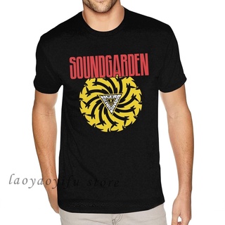 เสื้อผ้าผชเสื้อยืด พิมพ์ลาย Soundgarden สไตล์เรโทร สําหรับผู้ชาย ยุค 80S-5XL