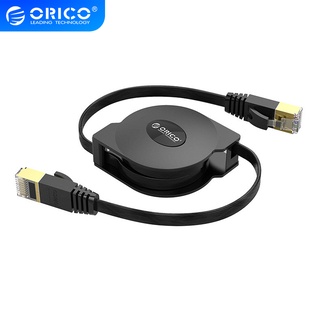 ORICO CAT6 Ethernet Cable Portable Retractable Ethernet LAN Internet Network Cable for Laptop Router Network Cables 1000Mbps 2M（PUG-LGC6）