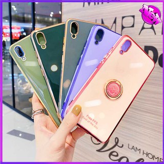 เคส vivov7 เคส vivo s1 เคส vivov7plus vivov11 vivo v20 pro vivov11i เคสโทรศัพท์มือถือซิลิโคนแบบนิ่มพร้อมขาตั้งสําหรับ Vivo V7 V7Plus V11 V11I V15 V15Pro V20 Se V20Pro S1