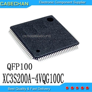 วงจรรวม XC3S200A-4VQ100C XC3S200A QFP100 XC3S200A-4VQG100C 10 ชิ้นต่อล็อต