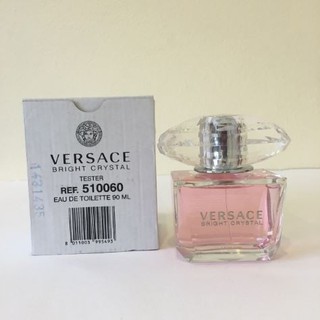 ✅ Versace Bright Crystal Eau de Toilette 90ml. (กล่องขาว Tester ปริมาณเท่าสินค้าจริง)