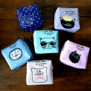 กระเป๋าใส่เหรียญแมวน้อยน่ารักม๊ากกก (สินค้าพร้อมส่ง)