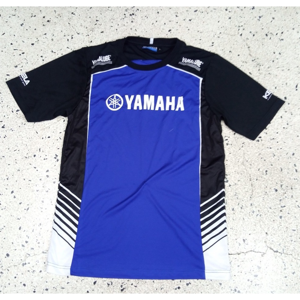 ของแท้ เสื้อคอกลม NWOT T-SHIRT Genuine MOTOR SPORT Corporate YAMAHA RACING ยามาฮ่า ของใหม่ ของแท้ศูน
