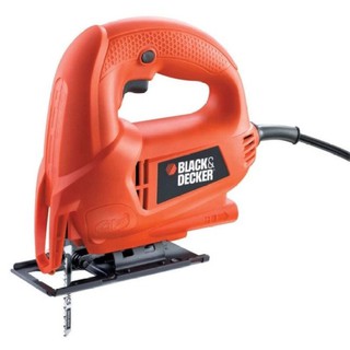 BLACK &amp; DECKER เครื่องเลื่อยจิ๊กซอร์/เลื่อยฉลุ 450 วัตต์ปรับรอบได้ รุ่น KS600E#174