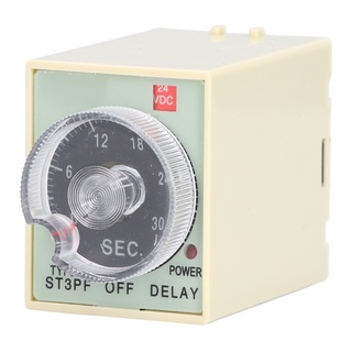 Gemini308 30S Time Relay St3Pf เครื่องตั้งเวลาปิด 200~220V อินพุต 24V เอาท์พุต สําหรับการควบคุมอัตโนมัติ