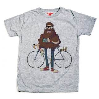 เสื้อยืด แขนสั้น แชปเตอร์วัน คาแรคเตอร์ ลาย ยิปปี้ ผ้านิ่ม / Yippy Bicycle Chapter One Character Soft T-Shirt